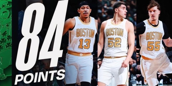 三名铁板凳合力砍下84分！他们竟然也能组成凯尔特人的三巨头？